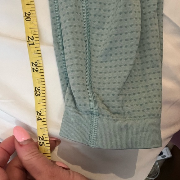 GymShark Vital Seamless Light Blue Leggings Size Medium - Picture 10 of 11